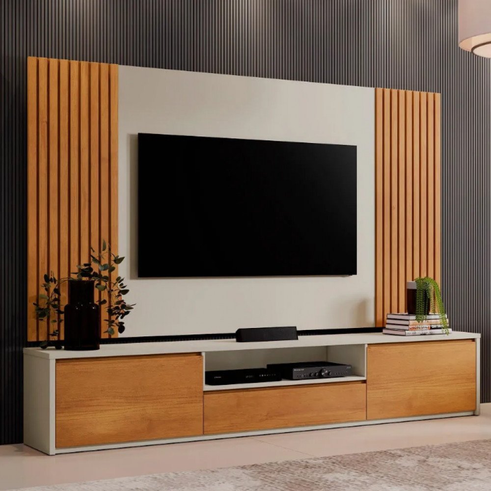 Conjunto de Painel com Rack Vertex para Tv de 65 Polegadas Mavaular - 3