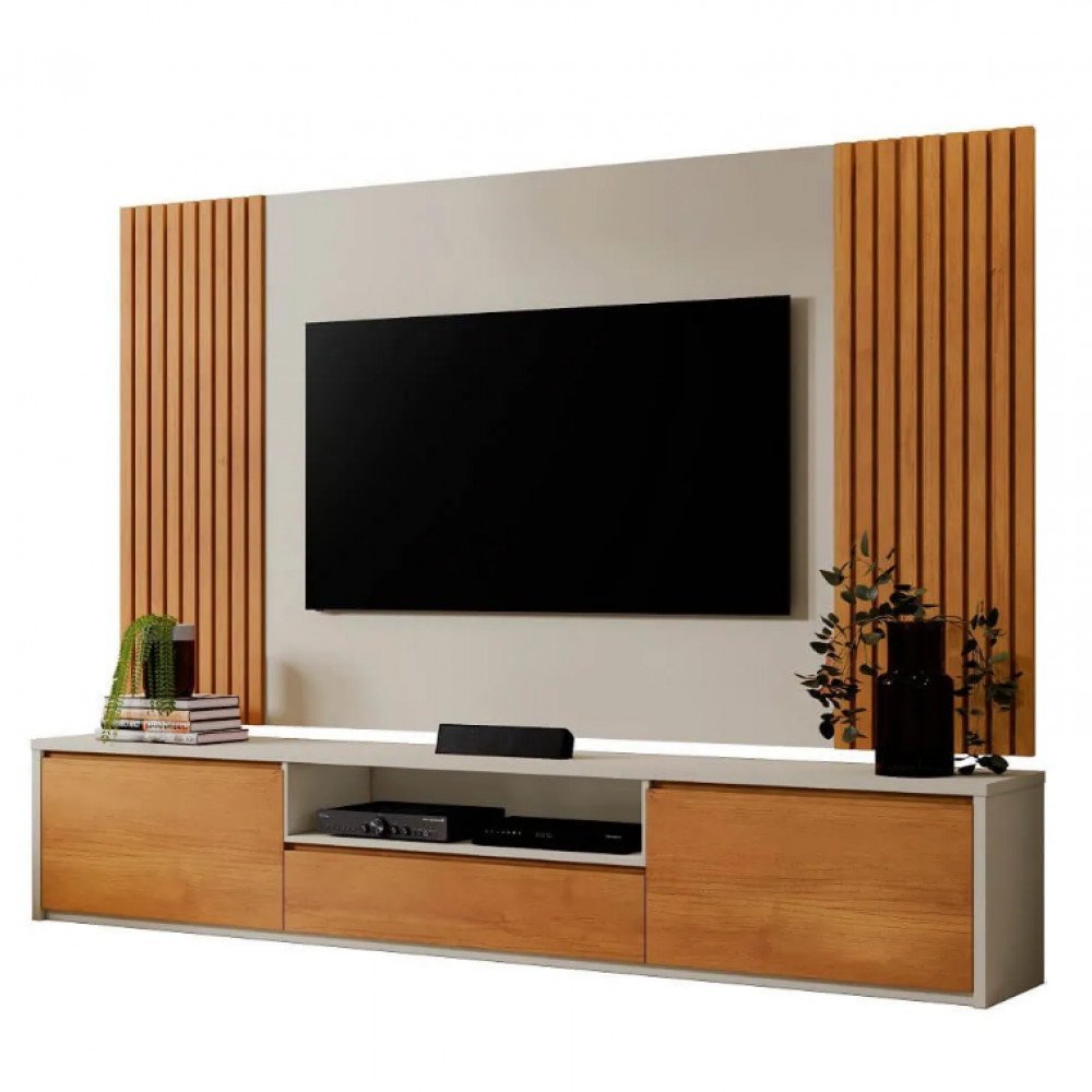 Conjunto de Painel com Rack Vertex para Tv de 65 Polegadas Mavaular - 2