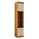 Ver imagem 7 de Quarto de Casal Modulado 12 Portas Orion Cinamomo Off White – Leifer Móveis