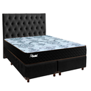 Ver imagem 1 de Kit Cama Box + Cabeceira + Colchão Casal Molas Ensacadas - Life Gold - Paropas