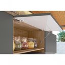 Ver imagem 3 de Armario Cozinha 8 Portas Nici Carvalho Rustico/Chumbo