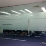 Vinil Adesivo Jateado Porta Blindex Box Banheiro Janela Vitrine Película Jateada Cristal Lavável - 3