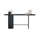 Ver imagem 2 de Aparador Ipê em Madeira Maciça Ébano Metal Preto