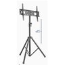 Uni Pro Tripe Pedestal de Chão para Tv Tela Plana 70 Pol 1240 a 1880 Cms Preto - 1
