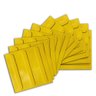 Piso Tátil 10pçs Borracha Pvc 25x25 Direcional Amarelo - 2