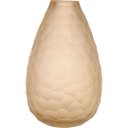 Ver imagem 1 de Vaso Moana Decorativo Cachepô Enfeite 22x13x13cm Vidro Âmbar