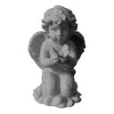 Ver imagem 1 de Decoraçao 3d Anjo da Guarda Estatueta Proteçao Religião - Cinza-escuro