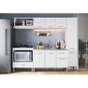 Ver imagem 1 de Cozinha Modulada 9 Portas Larissa Branco- ALJ Móveis