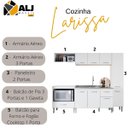 Ver imagem 4 de Cozinha Modulada 9 Portas Larissa Branco- ALJ Móveis