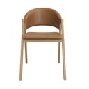 Ver imagem 4 de Cadeira Suellen Luxo Reforçada para Mesa de Jantar - Balaqui Cor:marrom Claro