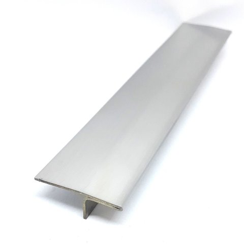 Perfil "t", Aço Inox 304, Escovado - 40 X 2 X 900 Mm