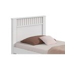 Ver imagem 5 de Cama Solteiro Athenas 2 Gavetas c/Auxiliar Branco - Lopas