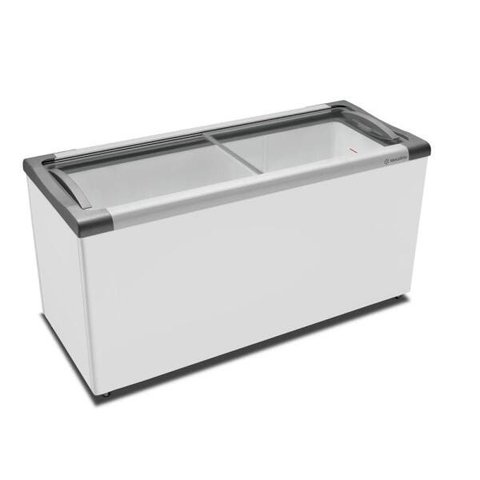 Freezer Expositor Horizontal Metalfrio 405 Litros Branco Nf55Sb 220V
