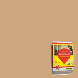 Rejunte Cerâmico Quartzolit 5kg Caramelo - 1