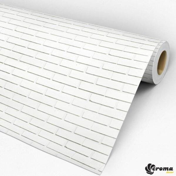 Papel de Parede Autoadesivo Tijolo 29 - 3,50M - 3