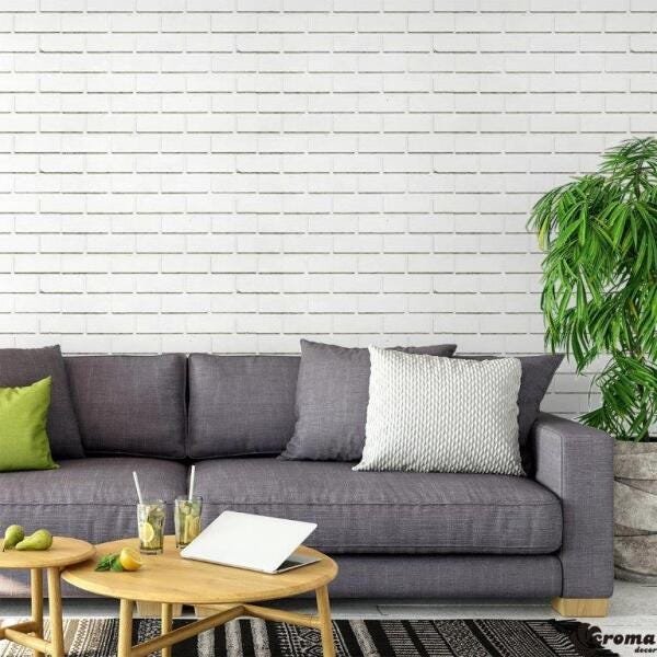 Papel de Parede Autoadesivo Tijolo 29 - 3,50M - 1