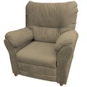 Ver imagem 2 de Poltronas Reclinável Do Papai e Mamãe Pra Sala de Estar e Descanso Manu - Beatriz Decor - Bege Escur