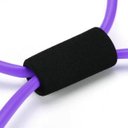 Ver imagem 4 de Kit 2 Elasticos Extensores Exercicio Academia Casa - Roxo