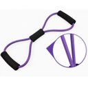 Ver imagem 3 de Kit 2 Elasticos Extensores Exercicio Academia Casa - Roxo