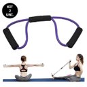 Ver imagem 7 de Kit 2 Elasticos Extensores Exercicio Academia Casa - Roxo