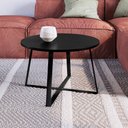Ver imagem 1 de Mesa de Centro com Pés Metálicos 60x60cm 27948 Artesano - Preto
