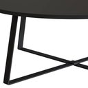 Ver imagem 3 de Mesa de Centro com Pés Metálicos 60x60cm 27948 Artesano - Preto