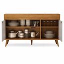Ver imagem 2 de Buffet Aparador 3 Portas Retrô México 1,36m Arbo Design