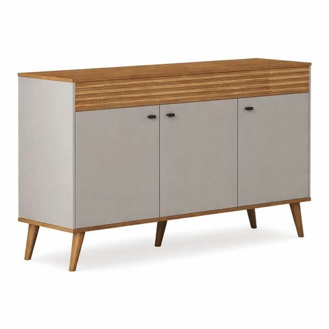 Buffet Aparador 3 Portas Retrô México 1,36m Arbo Design