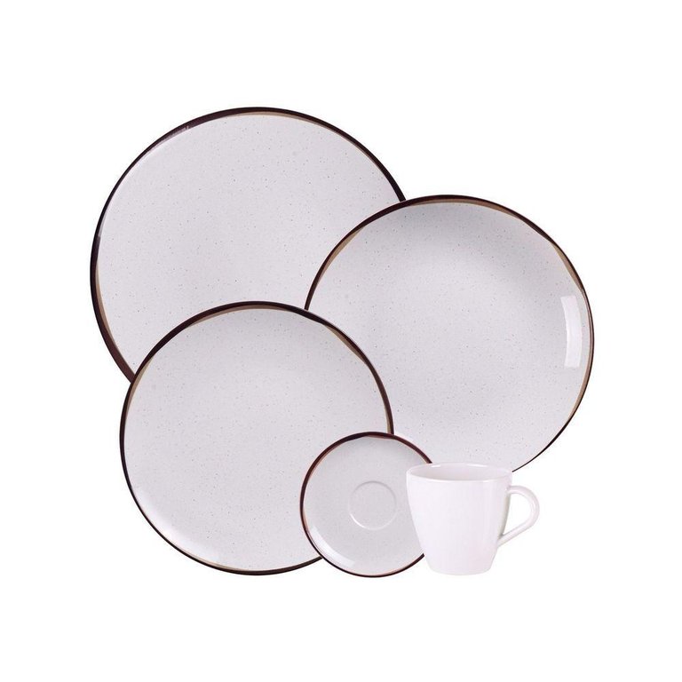 Aparelho Jantar Tramontina Canyon Porcelana Decorada 20 Peças Tramontina Aparelho Jantar Tramontina Canyon Porcelana Decorada 20 Peças Tramontina