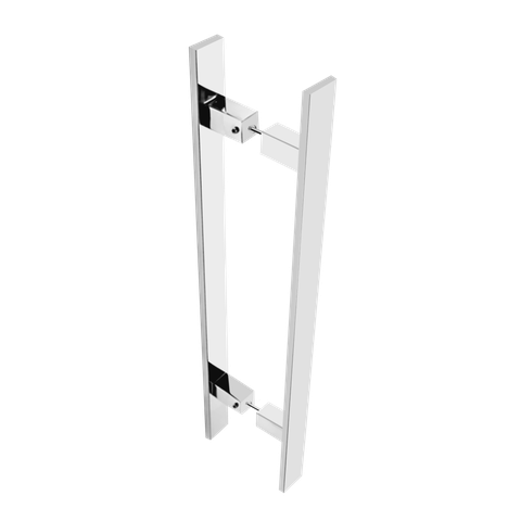 Puxador para Portas Alto Brilho em Aço Inox Eros Grego Metal 50cm