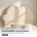 Ver imagem 2 de Cabeceira Cama Box Solteiro 90 cm Celeste Bouclê B05 - D'Rossi