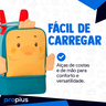 Lancheira Térmica Infantil Bolsa Escolar Menina Marmita Criança Ajustáveis Creche Para Mochila Compa - 8