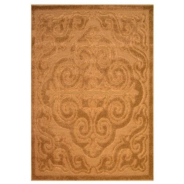 Tapete para Sala Realce Royal 79 Caramelo 2,00x3,00M - J Serrano - 1