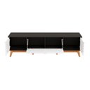 Ver imagem 5 de Rack Kappesberg 3 Portas 3d Preto Fosco-branco 180cm