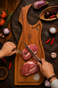 Ver imagem 3 de Tábua de Churrasco Angus Y. Grande 60x24cm Madeira Nobre