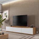 Ver imagem 3 de Rack para Tv até 60 Polegadas 180cm 2 Portas 1 Gaveta Eros