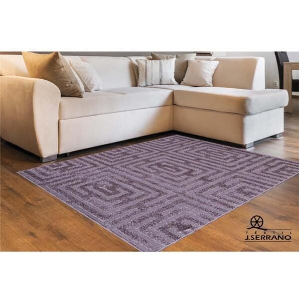 Tapete para Sala Realce Eden 35 Taupe 1,50x2,00M - J Serrano - 3