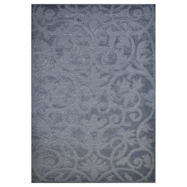 Tapete para Sala Realce Forest 56 Chumbo 1,00x1,50M - J Serrano - 1