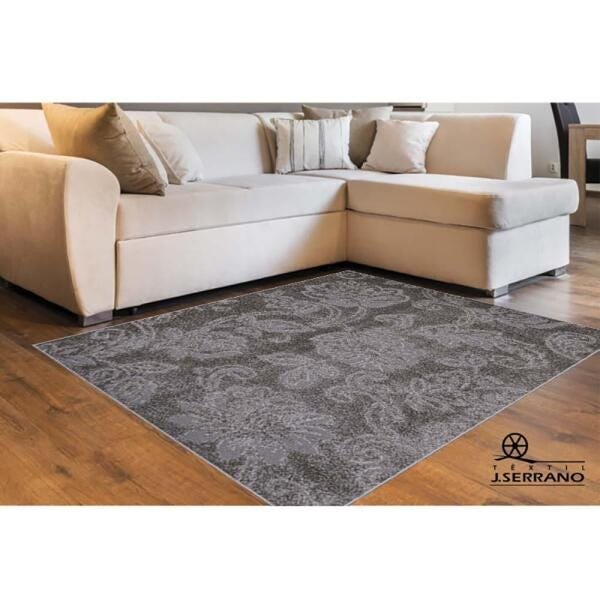 Tapete para Sala Realce Jardim 32 Verde-Fendi 1,50x2,00M - J Serrano - 3
