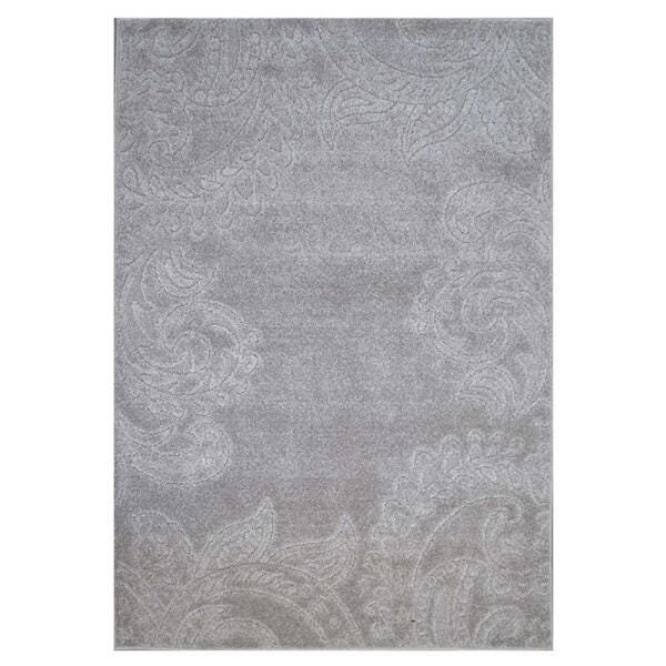 Tapete para Sala Realce Tracery 51 Cinza 1,50x2,00M - J Serrano - 1