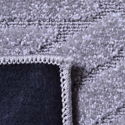 Tapete para Sala Realce Trama 51 Cinza 2,00x2,50M - J Serrano - 2