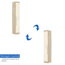 Ver imagem 5 de Guarda-roupa Modulado 1 Porta 4 Prateleiras 38cm Master Luciane Móveis