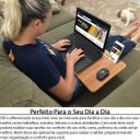 Ver imagem 2 de Suporte Mesa para Notebook Tablet Celular para Usar na Cama 56x33 Jade