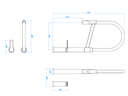 Ver imagem 2 de Misturador monocomando de mesa para cozinha 2289.C.TC