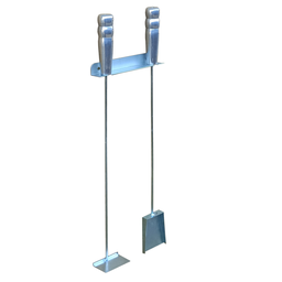 KIT LIMPEZA DE CHURRASQUEIRA RASTELO DE BRASA E PA 59 CM - 2