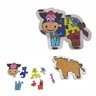 Brinquedo Educativo Quebra Cabeça Infantil Vaca Vaquinha Mdf - 2