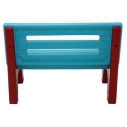 Banco Infantil Tramontina Pause Em Polietileno Azul - 2