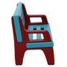 Banco Infantil Tramontina Pause Em Polietileno Azul - 4