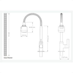 Torneira Gourmet de Mesa Light 4495ft - 3