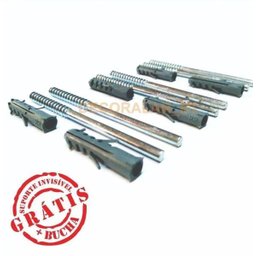 Kit 3 Prateleiras 30X15 Mdf Preta Com Suporte - 3